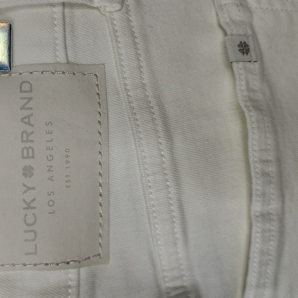 Lucky Brand White Ankle Cropped Jeans‎ - Picture 6 of 11